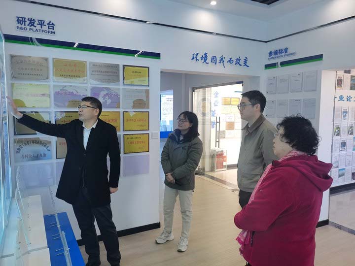 高景光伏太陽能有限公司領(lǐng)導蒞臨欣格瑞考察交流